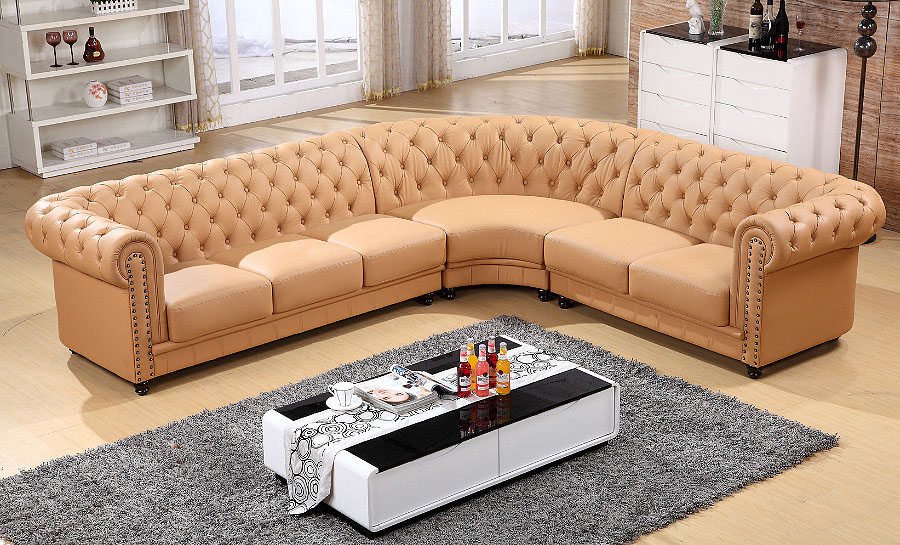 Jayden Leather Sofa Lounge Set